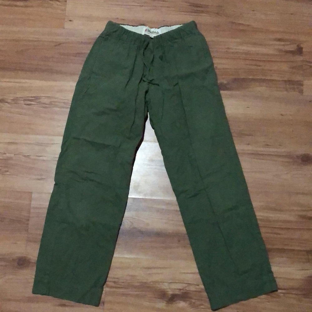 Mollusk Elastic Waistband Cotton Beach Pants